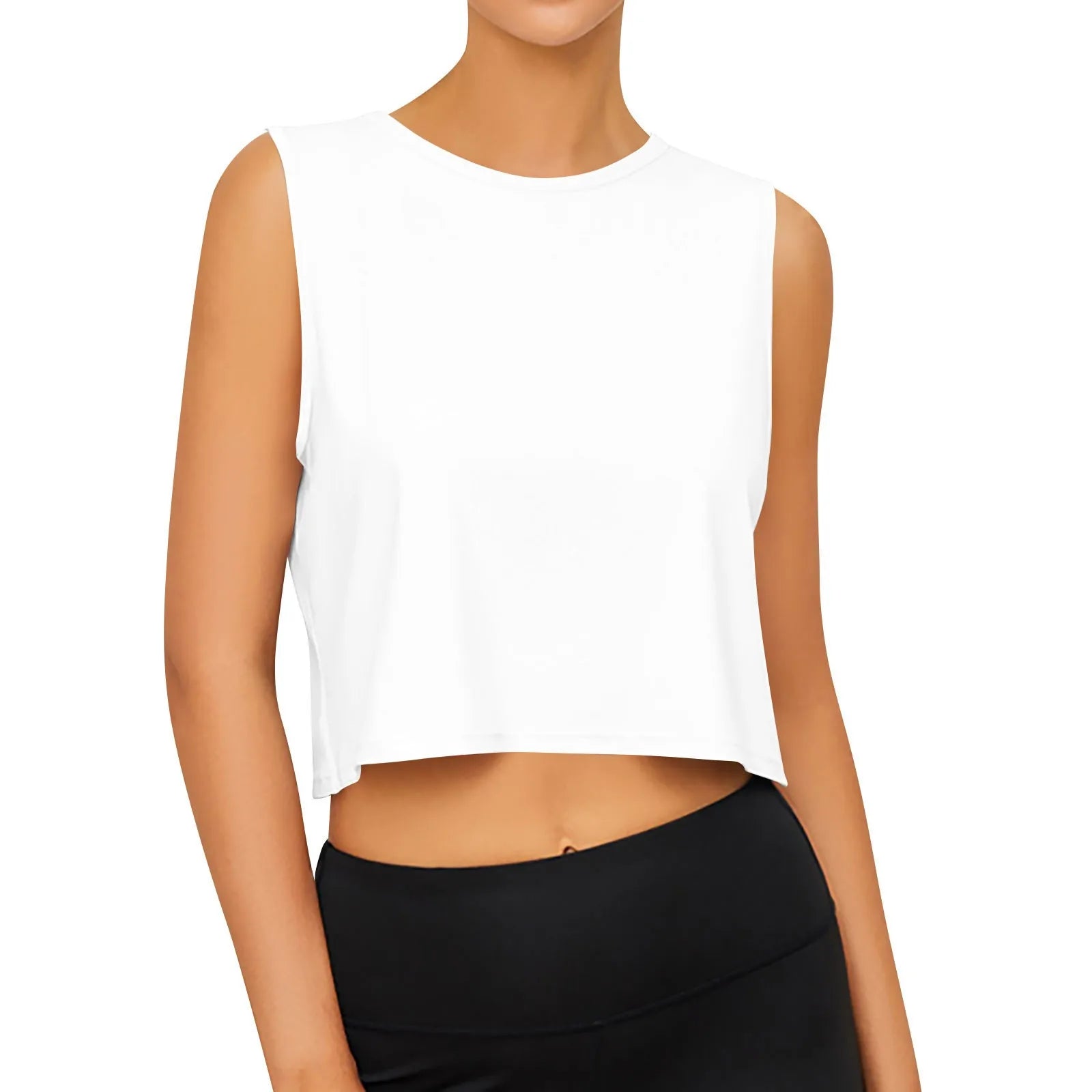 Sports Shirt Vest Loose Seamless Breathable Quick Drying Top Gym Running Fitness Yoga Clothing Lightweight Tops For Women